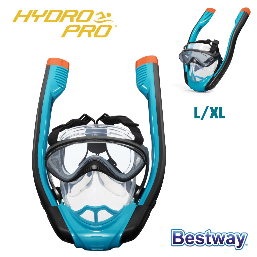 Bestway Masque de plongée avec tuba Hydro-Pro SeaClear