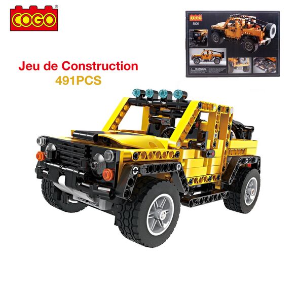  لعبة تركيب السيارات رباعية الدفع مسلية لطفلك و لتنمية خياله ذو جودة عالية COGO Lego Jeu De Voiture 4X4 Pour Votre Enfant 2008N081