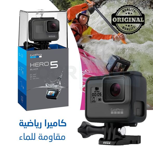  كاميرا رياضية مقاومة للماء جودة أصلية 12 ميغا بكسل GoPro HERO5 4K Original