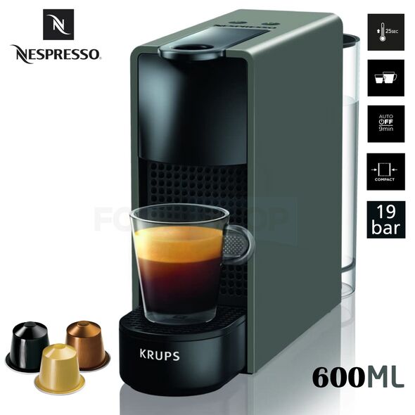  آلة تحضير القهوة من نسبريسو تمتع بقهوة لذيذة ومركزة Nespresso Essenza Mini Capsule Coffee Machine 1310W 19 Bar