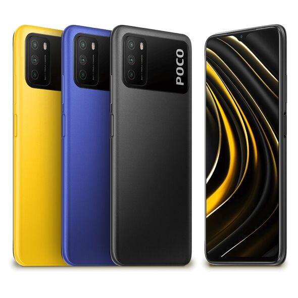  الهاتف الذكي Poco M3 من شاومي يعمل بنظام الأندرويد مع تكنولوجية الجيل الرابع Original Xiaomi Poco M3 6000mAh Android Device 128GB