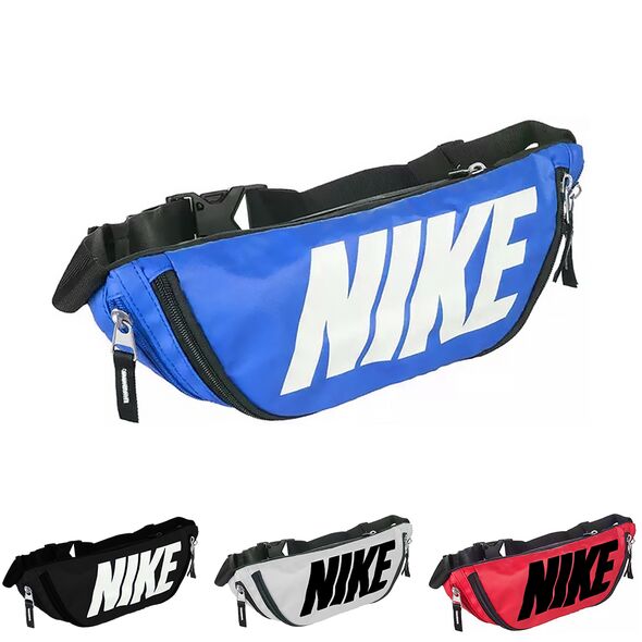  حقيبة الخصر المميزة بتصميم عصري متعددة الجيوب مع حزام قابل للتعديل Nike Sac Banane Multi-Poche Design Sportif