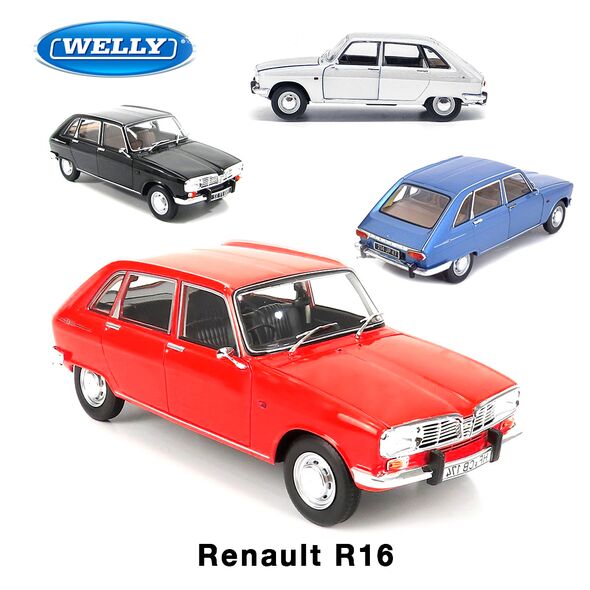  سيارة معدنية مصغرة صغيرة الحجم Petite Voiture Miniature Métallique RENAULT 16