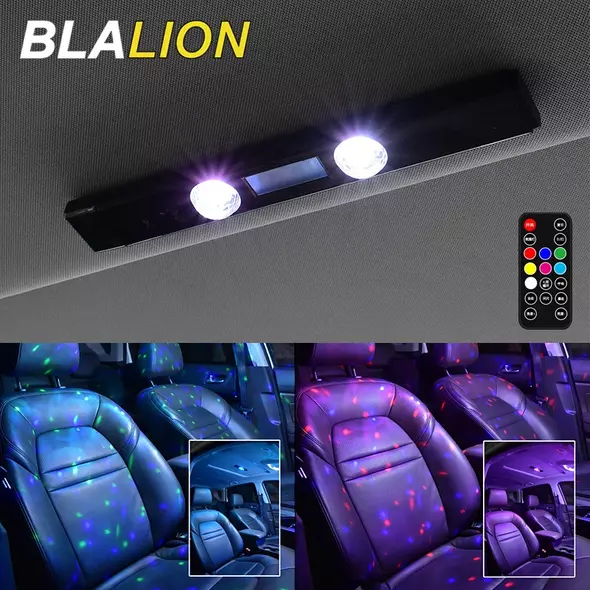  Lumière LED RGB pour intérieur de voiture, USB, 5V, contrôle du son, plusieurs Modes إضاءة داخلية للسيارة ألوان متعددة مع تحكم في الصوت