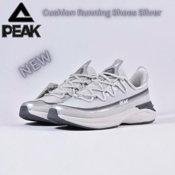  Cushion Running Shoes E14097H  Silver